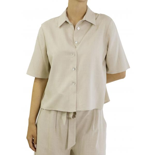 Camicia tinta unita 
